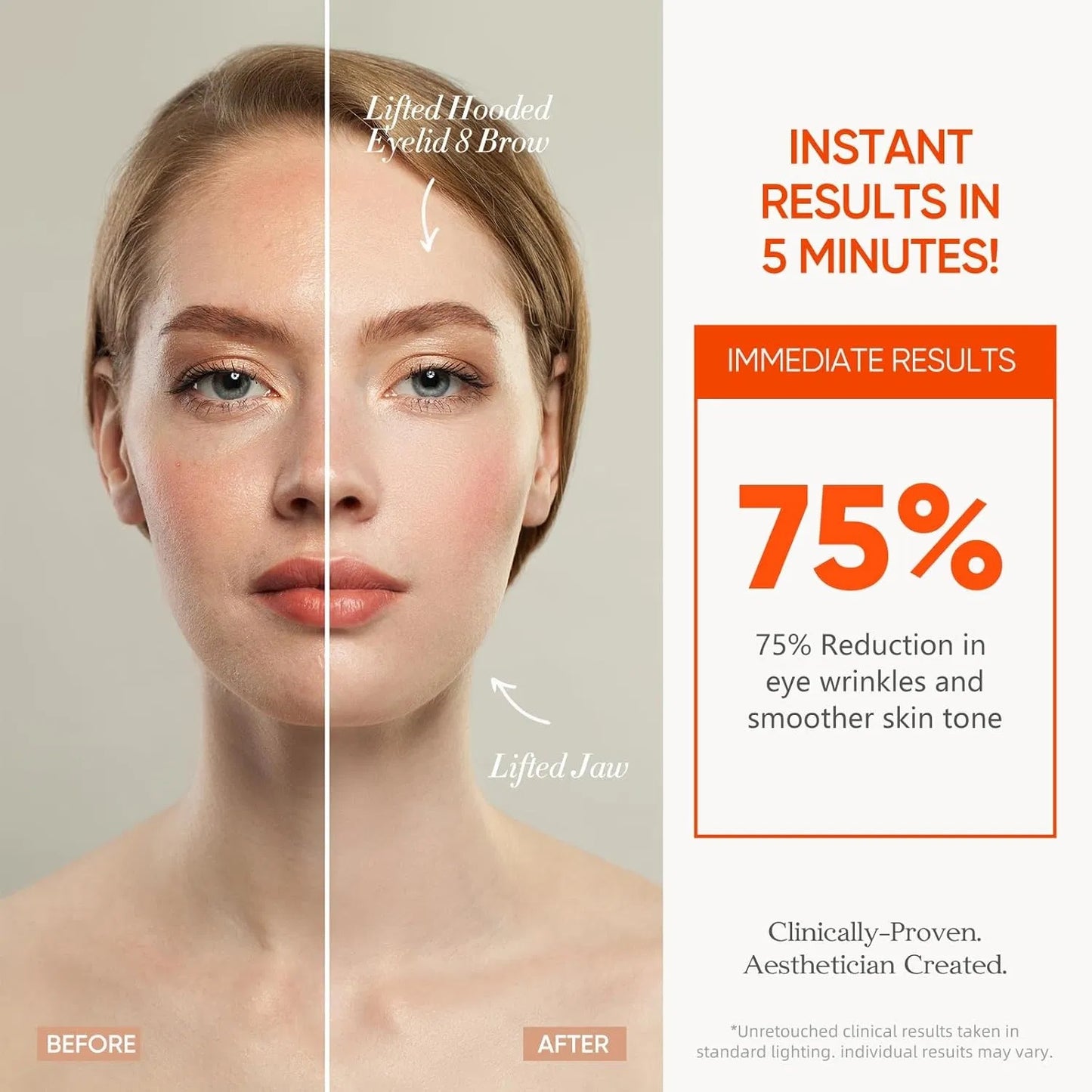 7 Color Cordless LED Face Mask For Wrinkle & Acne Reducing - Black